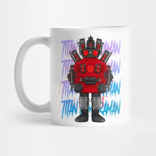 skibidi toilet titan speakerman Mug